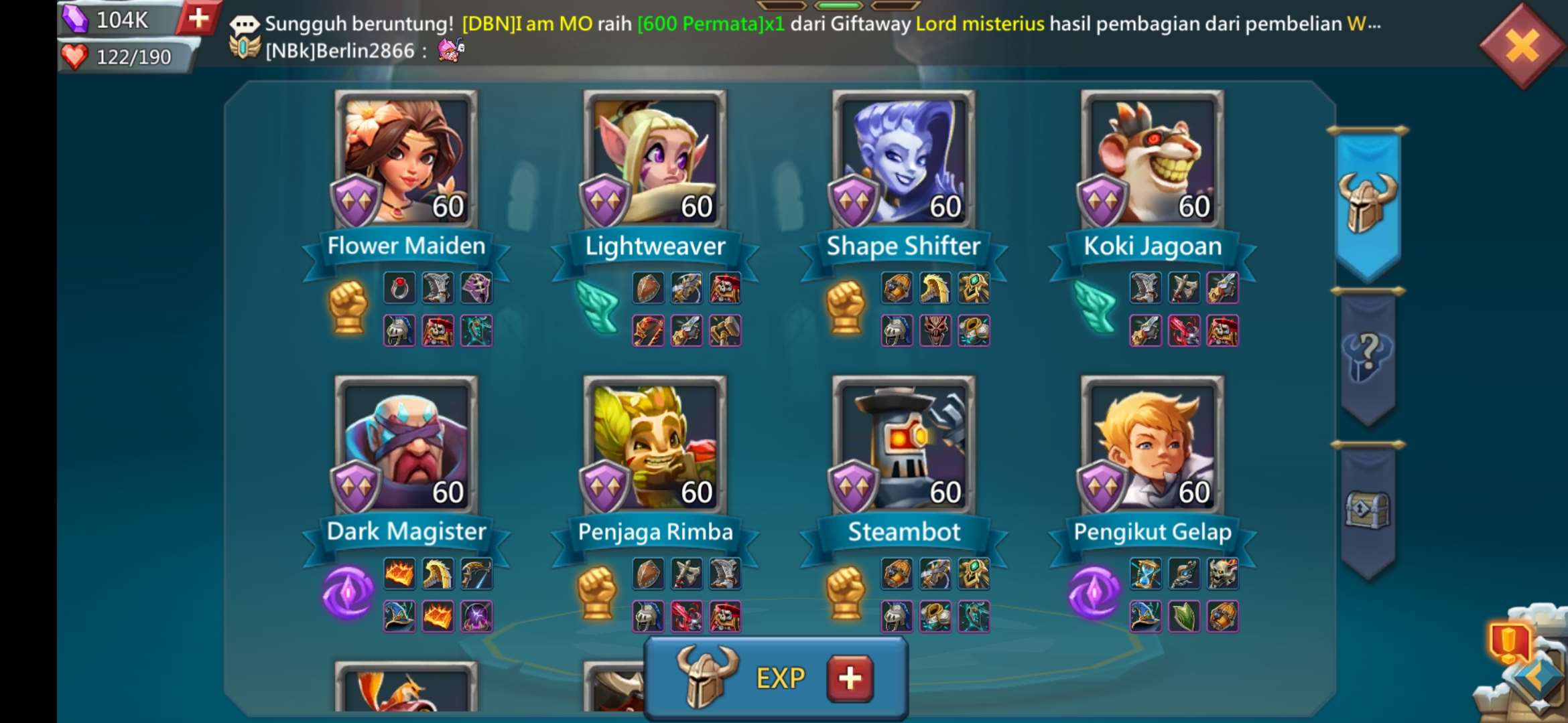 Sell account 